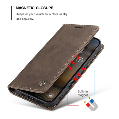 For iPhone 17 Pro CaseMe 013 Multifunctional Horizontal Flip Leather Phone Case(Coffee) by CaseMe