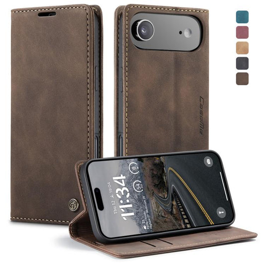 For iPhone Air CaseMe 013 Multifunctional Horizontal Flip Leather Phone Case(Coffee) by CaseMe