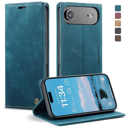 For iPhone Air CaseMe 013 Multifunctional Horizontal Flip Leather Phone Case(Blue) by CaseMe