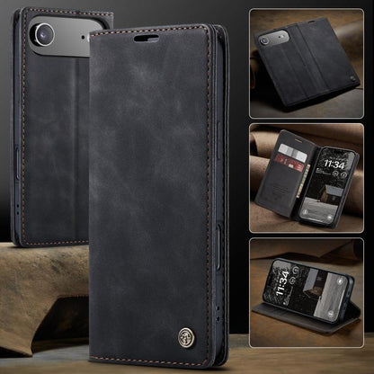 For iPhone Air CaseMe 013 Multifunctional Horizontal Flip Leather Phone Case(Black) by CaseMe