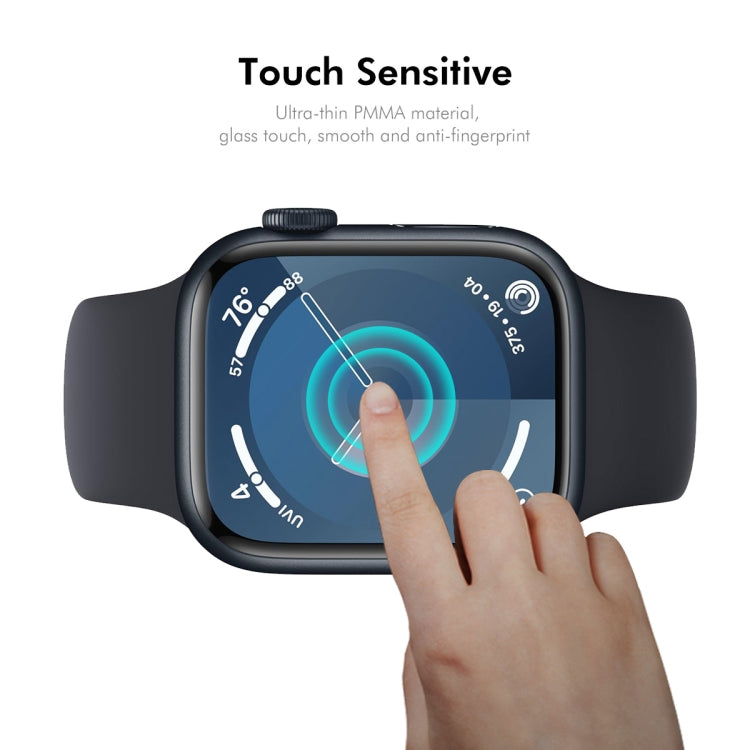 For Apple Watch Series 11 / 10 46mm ENKAY 3D Full Coverage Soft PC Edge PMMA HD Screen Film by ENKAY