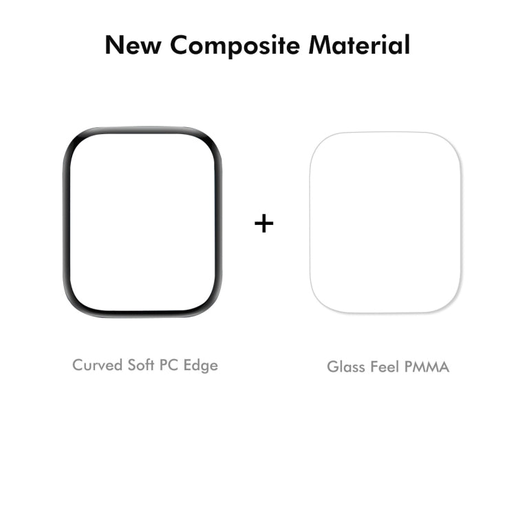 For Apple Watch Series 11 / 10 42mm 5pcs ENKAY 3D Full Coverage Soft PC Edge PMMA HD Screen Film by ENKAY