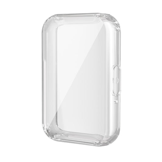 For Samsung Galaxy Fit3 ENKAY Hat-Prince Full Coverage Electroplated Soft TPU Case with Screen Protection(Transparent) by ENKAY