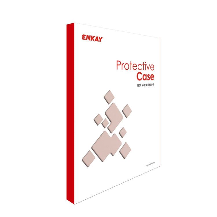 For iPad Air / Air 2 / 9.7 2017 / 2018 ENKAY 360 Rotation TPU Leather Smart Tablet Case with Pen Slot(Light Blue) by ENKAY