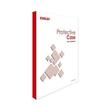 For iPad Air / Air 2 / 9.7 2017 / 2018 ENKAY 360 Rotation TPU Leather Smart Tablet Case with Pen Slot(Light Blue) by ENKAY