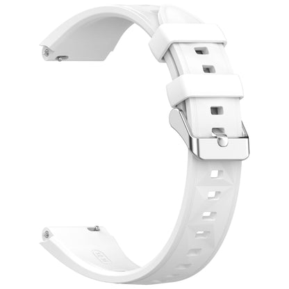 For Huawei Watch GT 5 41mm Quick Release Silicone Watch Band(White) by bashfashion