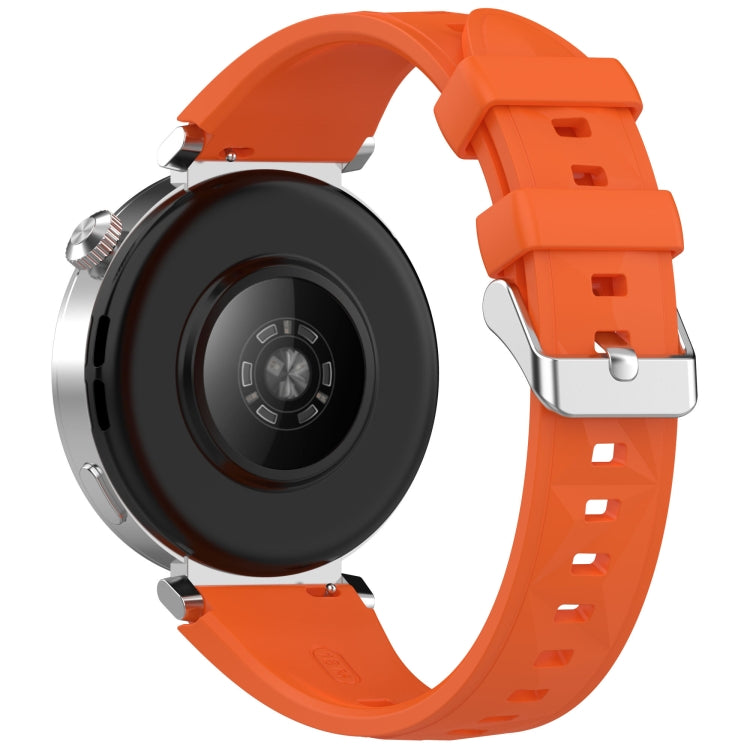 For Huawei Watch GT 5 41mm Quick Release Silicone Watch Band(Orange) by bashfashion