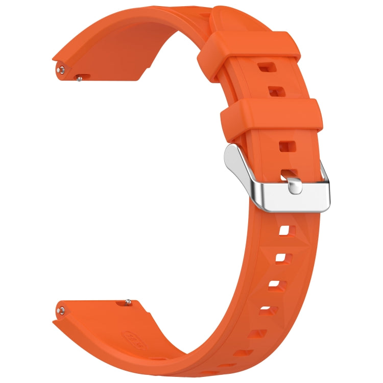 For Huawei Watch GT 5 41mm Quick Release Silicone Watch Band(Orange) by bashfashion