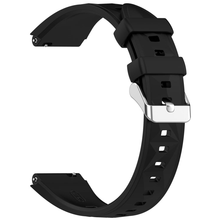 For Huawei Watch GT 5 41mm Quick Release Silicone Watch Band(Black) by bashfashion