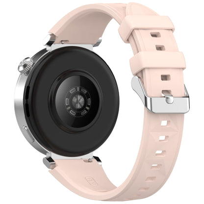 For Huawei Watch GT 5 41mm Quick Release Silicone Watch Band(Light Pink) by bashfashion