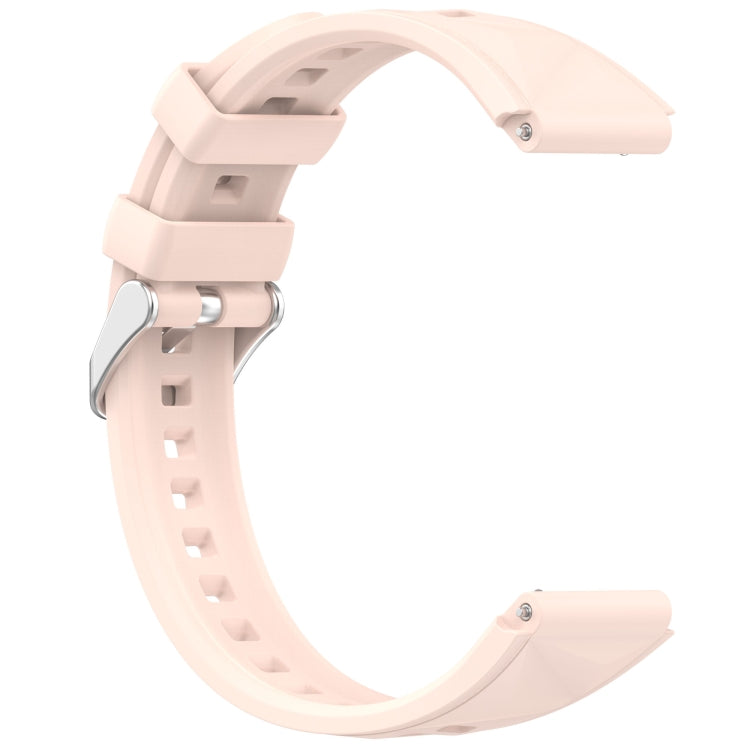 For Huawei Watch GT 5 41mm Quick Release Silicone Watch Band(Light Pink) by bashfashion