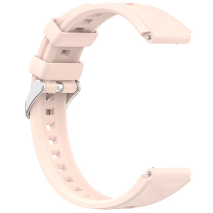 For Huawei Watch GT 5 41mm Quick Release Silicone Watch Band(Light Pink) by bashfashion