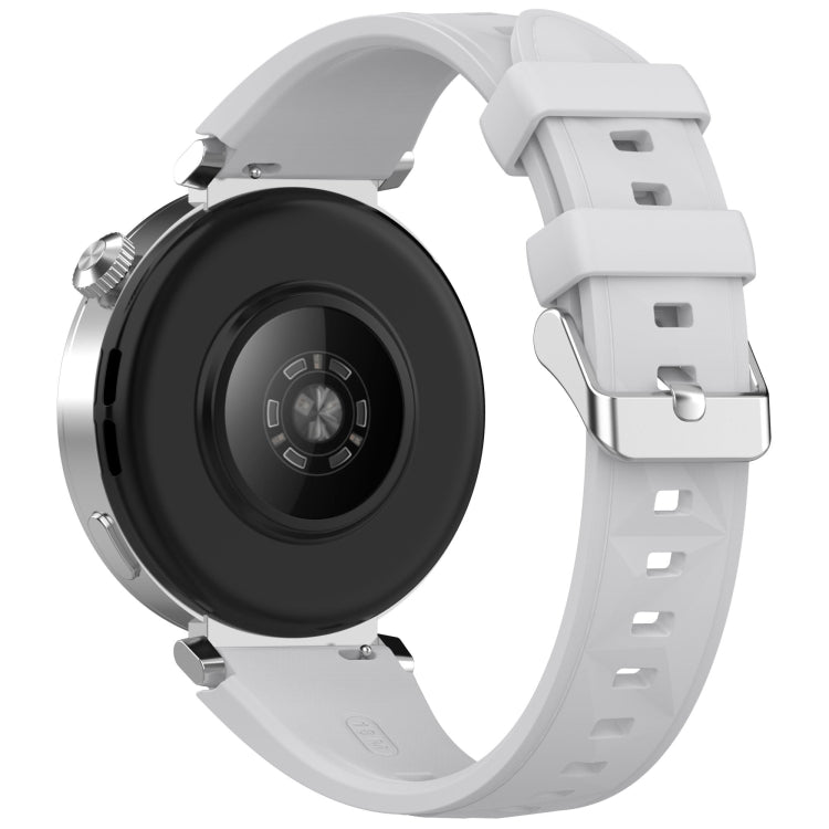 For Huawei Watch GT 5 41mm Quick Release Silicone Watch Band(Coconut Gray) by bashfashion