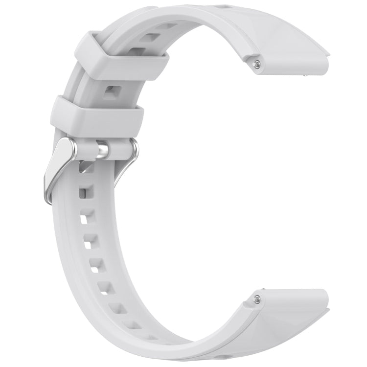 For Huawei Watch GT 5 41mm Quick Release Silicone Watch Band(Coconut Gray) by bashfashion