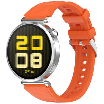 For Huawei Watch GT 5 Pro 42mm Quick Release Silicone Watch Band(Orange) by bashfashion