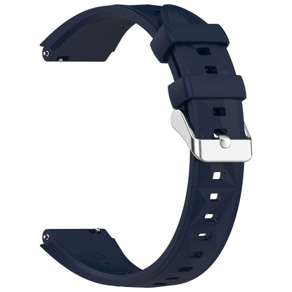 For Huawei Watch GT 5 Pro 42mm Quick Release Silicone Watch Band(Ink Blue) by bashfashion