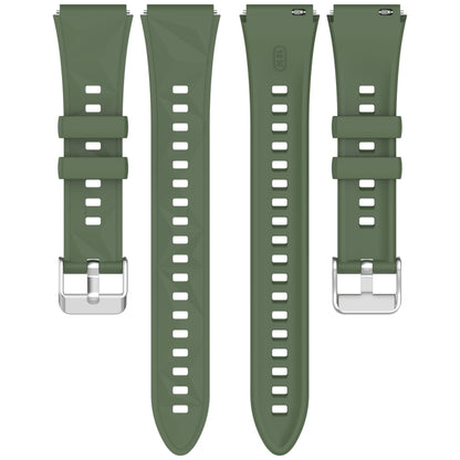 For Huawei Watch GT 5 41mm Quick Release Silicone Watch Band(Teal Green) by bashfashion