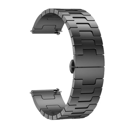For Huawei Watch3 Pro Titanium Alloy 22mm Metal Watch Band(Titanium Color) by bashfashion