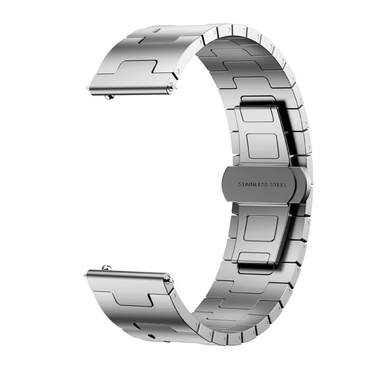 For Honor Watch 4 Pro Titanium Alloy 22mm Metal Watch Band(Titanium Color) by bashfashion