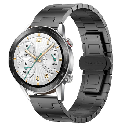 For Honor Watch GS 3i Titanium Alloy 22mm Metal Watch Band(Titanium Color) by bashfashion