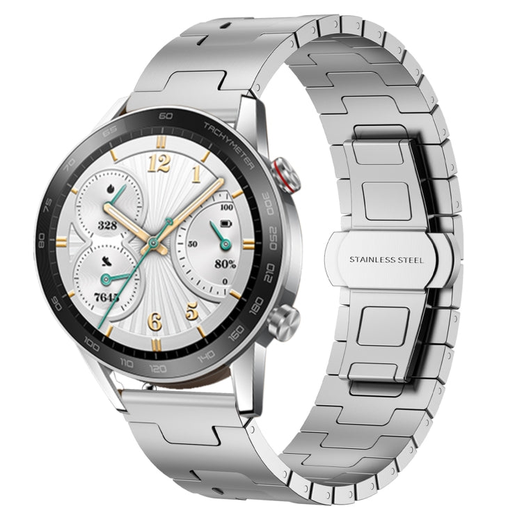 For Honor Watch GS 3i Titanium Alloy 22mm Metal Watch Band(Silver) by bashfashion