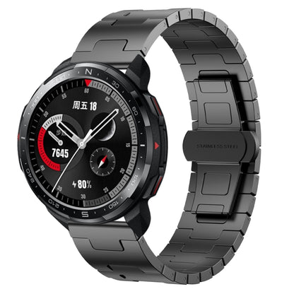 For Honor Watch GS Pro Titanium Alloy 22mm Metal Watch Band(Titanium Color) by bashfashion