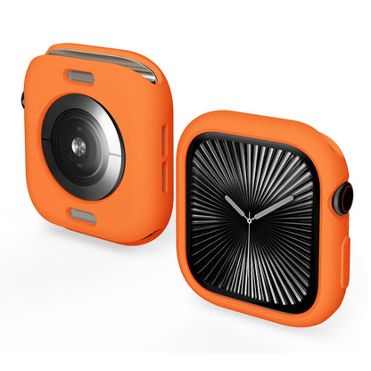 For Apple Watch Series 11 / 10 42mm ENKAY Hat-Prince Candy Color TPU Watch Case(Orange) by ENKAY