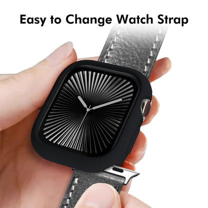 For Apple Watch Series 11 / 10 46mm ENKAY Hat-Prince Candy Color TPU Watch Case(Light Grey) by ENKAY