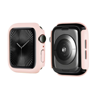 For Apple Watch Series 11 / 10 46mm ENKAY Hat-Prince Solid Color PC Watch Case Shockproof Cover(Pink) by ENKAY