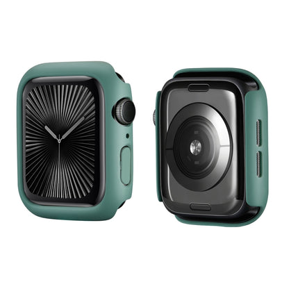 For Apple Watch Series 11 / 10 42mm ENKAY Hat-Prince Solid Color PC Watch Case Shockproof Cover(Green) by ENKAY