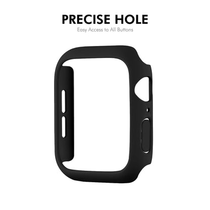 For Apple Watch Series 11 / 10 42mm ENKAY Hat-Prince Solid Color PC Watch Case Shockproof Cover(Silver) by ENKAY