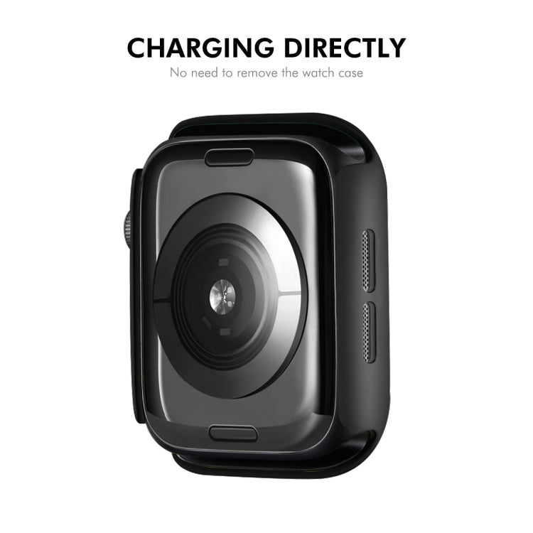 For Apple Watch Series 11 / 10 46mm ENKAY Hat-Prince Solid Color PC Watch Case Shockproof Cover(Light Grey) by ENKAY