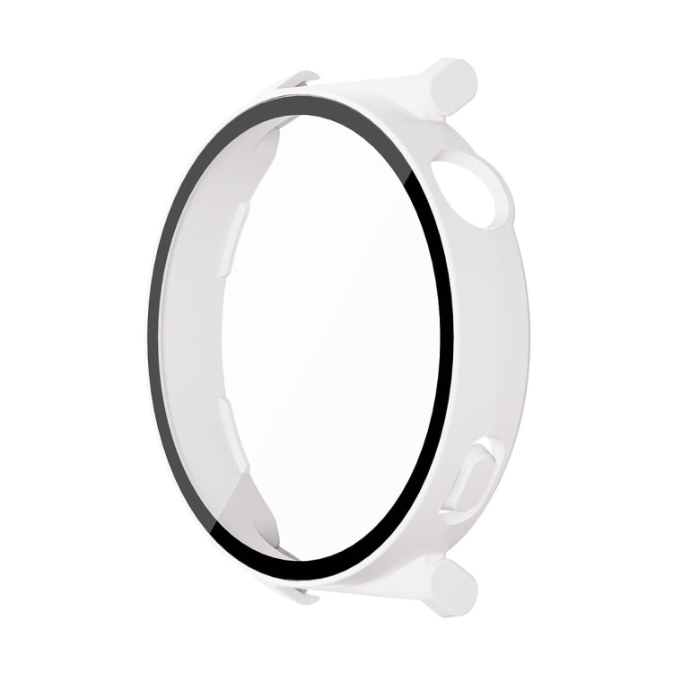 For Huawei Watch GT 5 41mm ENKAY Hat-Prince Tempered Glass Film Integrated PC Watch Case(White) by ENKAY