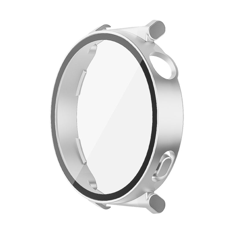 For Huawei Watch GT 5 41mm ENKAY Hat-Prince Tempered Glass Film Integrated PC Watch Case(Silver) by ENKAY