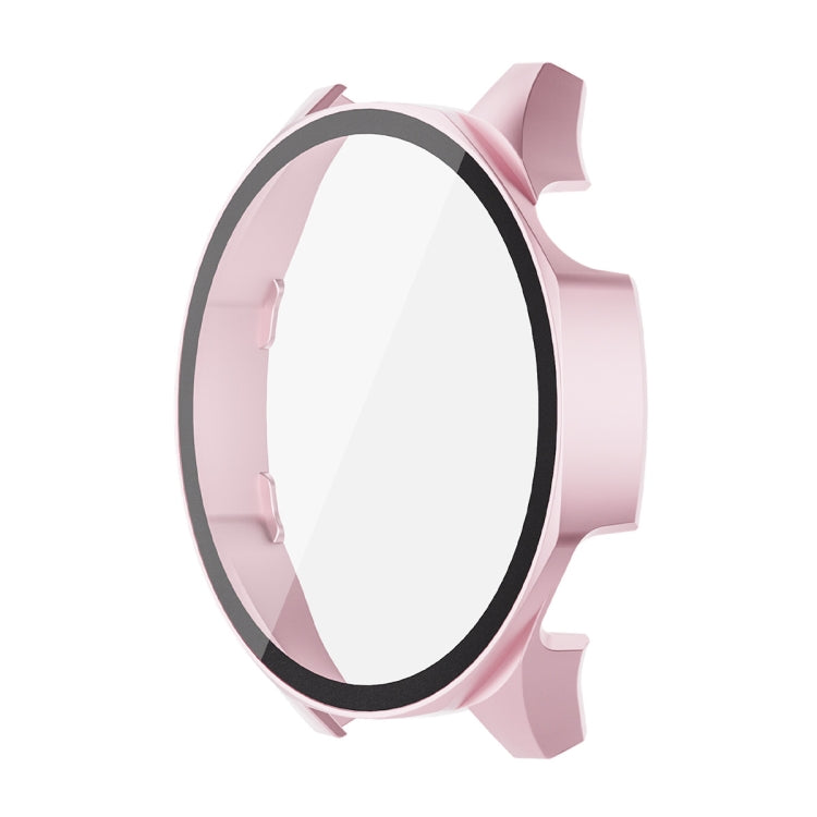 For Huawei Watch GT 5 46mm ENKAY Hat-Prince Tempered Glass Film Integrated PC Watch Case(Pink) by ENKAY