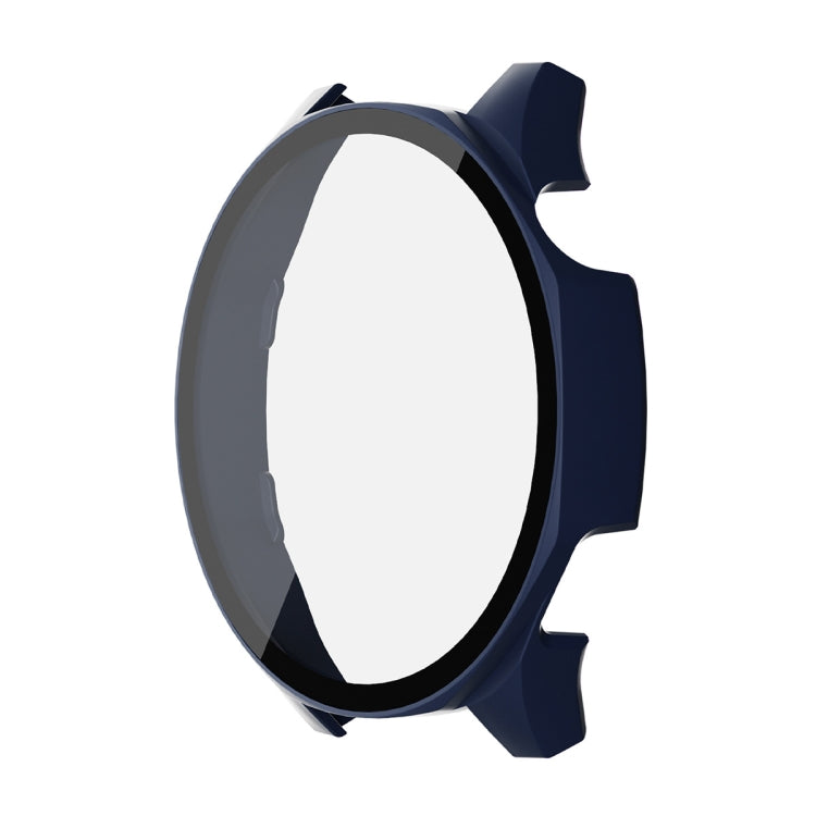 For Huawei Watch GT 5 46mm ENKAY Hat-Prince Tempered Glass Film Integrated PC Watch Case(Dark Blue) by ENKAY