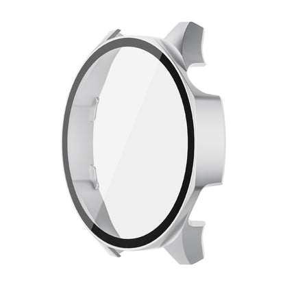 For Huawei Watch GT 5 46mm ENKAY Hat-Prince Tempered Glass Film Integrated PC Watch Case(Silver) by ENKAY