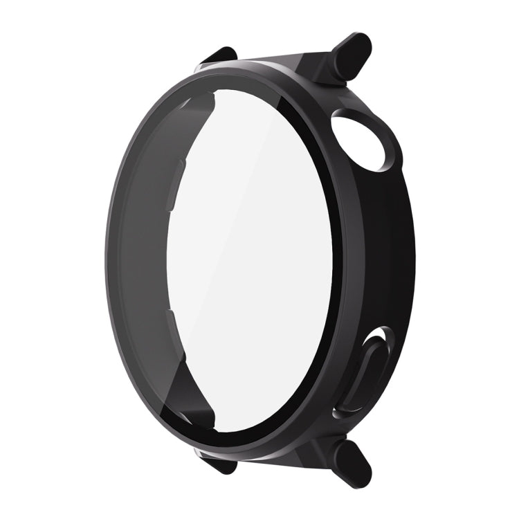 For Huawei Watch GT 5 Pro 42mm ENKAY Hat-Prince Tempered Glass Film Integrated PC Watch Case(Black) by ENKAY