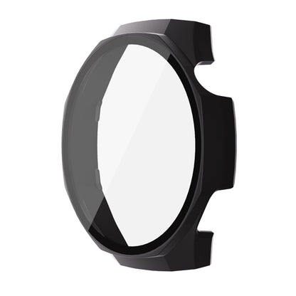 For Huawei Watch GT 5 Pro 46mm ENKAY Hat-Prince Tempered Glass Film Integrated PC Watch Case(Black) by ENKAY