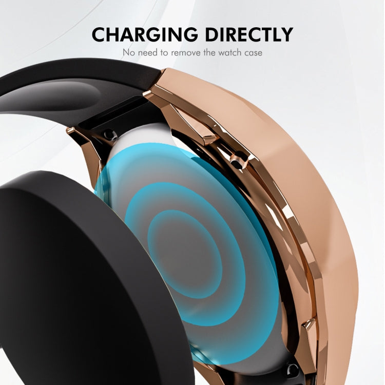 For Huawei Watch GT 5 41mm ENKAY Hat-Prince Electroplated Soft TPU Watch Case with Screen Film(Rose Gold) by ENKAY