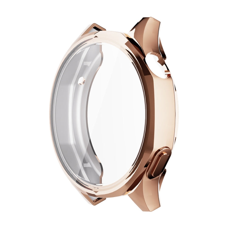 For Huawei Watch GT 5 46mm ENKAY Hat-Prince Electroplated Soft TPU Watch Case with Screen Film(Rose Gold) by ENKAY