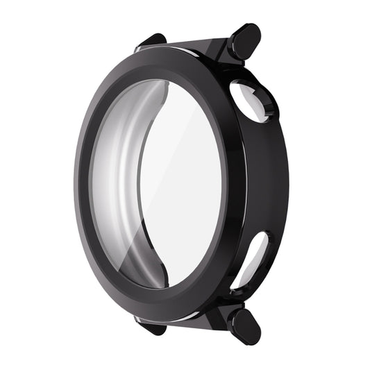 For Huawei Watch GT 5 Pro 42mm ENKAY Hat-Prince Electroplated Soft TPU Watch Case with Screen Film(Black) by ENKAY