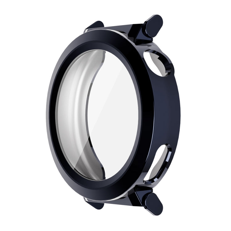 For Huawei Watch GT 5 Pro 42mm ENKAY Hat-Prince Electroplated Soft TPU Watch Case with Screen Film(Dark Blue) by ENKAY