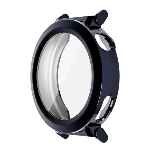 For Huawei Watch GT 5 Pro 42mm ENKAY Hat-Prince Electroplated Soft TPU Watch Case with Screen Film(Dark Blue) by ENKAY