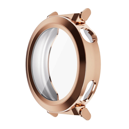 For Huawei Watch GT 5 Pro 42mm ENKAY Hat-Prince Electroplated Soft TPU Watch Case with Screen Film(Rose Gold) by ENKAY