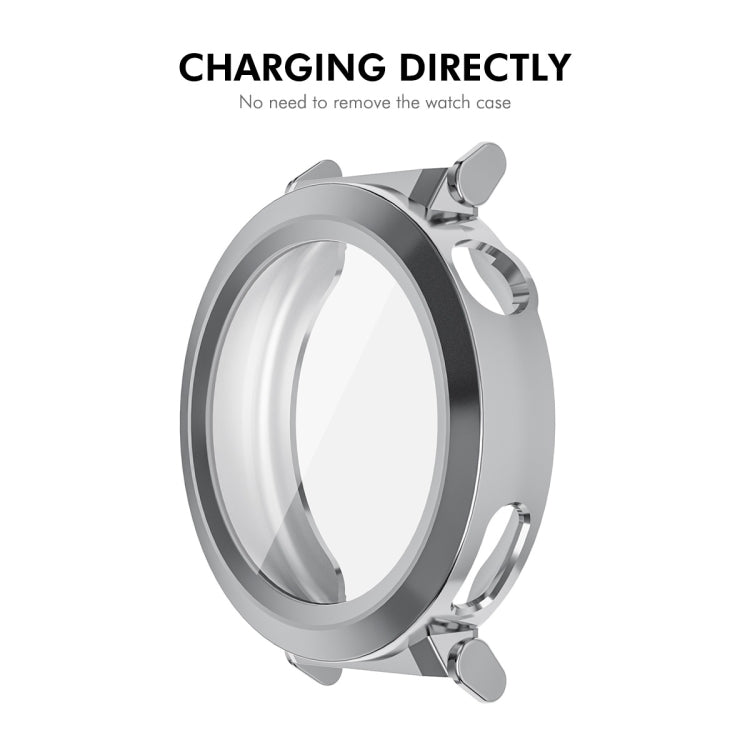 For Huawei Watch GT 5 Pro 42mm ENKAY Hat-Prince Electroplated Soft TPU Watch Case with Screen Film(Gun Color) by ENKAY