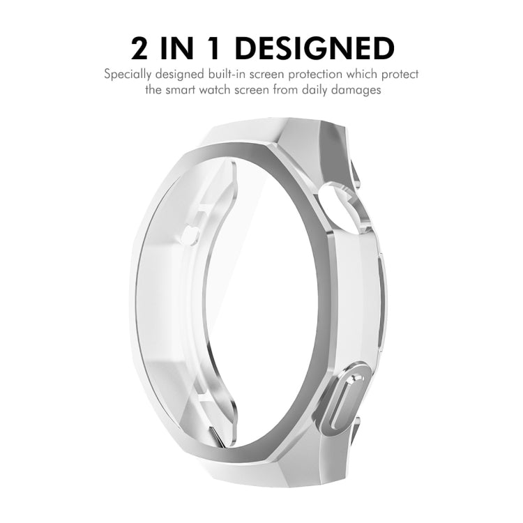 For Huawei Watch GT 5 Pro 46mm ENKAY Hat-Prince Electroplated Soft TPU Watch Case with Screen Film(Rose Gold) by ENKAY