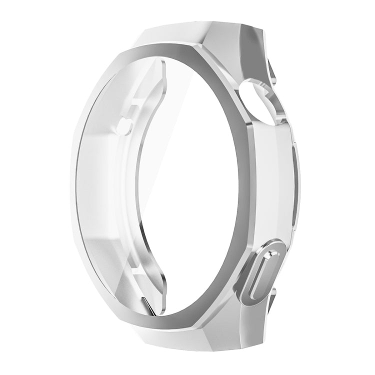 For Huawei Watch GT 5 Pro 46mm ENKAY Hat-Prince Electroplated Soft TPU Watch Case with Screen Film(Silver) by ENKAY