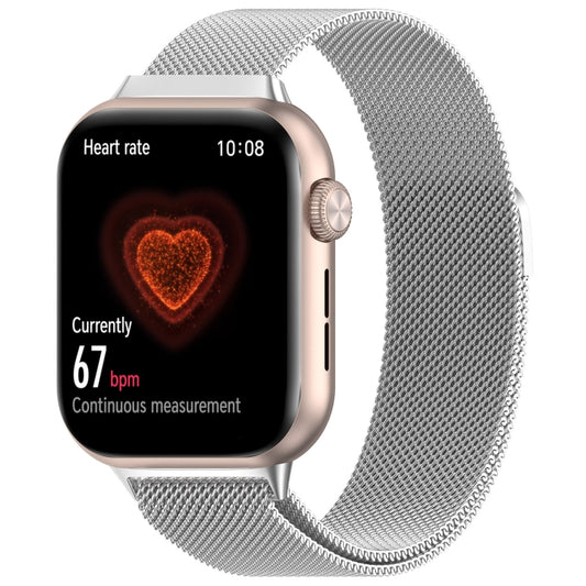 For Honor Watch 5 Milan Magnetic Buckle Steel Mesh Watch Band(Silver) by bashfashion