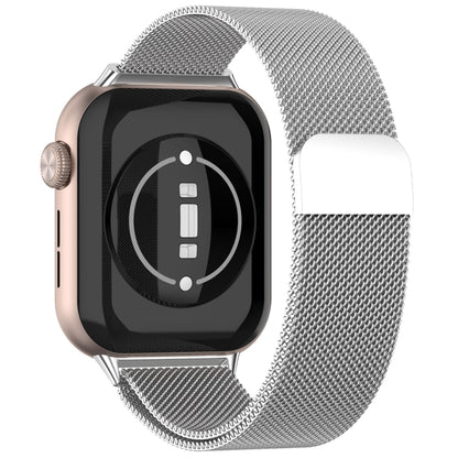 For Honor Watch 5 Milan Magnetic Buckle Steel Mesh Watch Band(Silver) by bashfashion